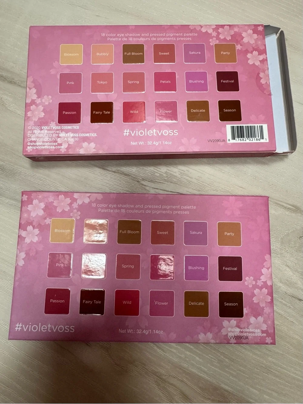 NIB- Violet Voss Sakura Blossom Palette Eyeshadow! Stunning!